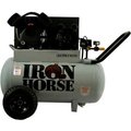 Wood Industries Iron Horse IHP5120H1-US, Portable Electric Air Compressor, 5 HP, 20 Gallon, Horizontal, 5.6 CFM IHP5120H1-US